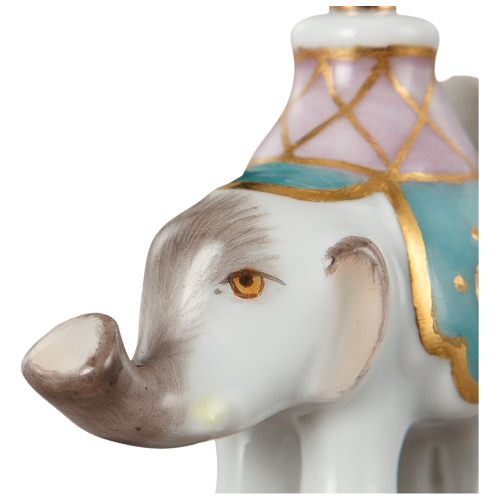 Animal Pendant Elephant Turquoise