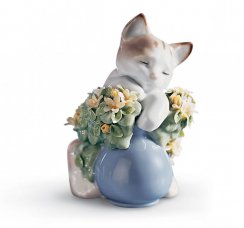 Figura de gato gatito de ensueño