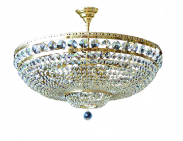 Basket type chandeliers - Height - 34cm