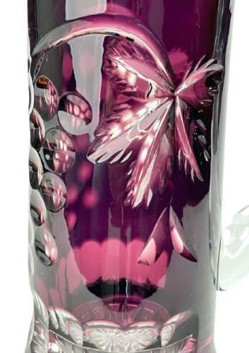 Barevný broušený džbán - Výška 23cm/900ml
