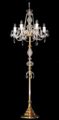 Křišťálová stojanová lampa AK-0740-6-S