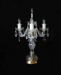 Lámpara de mesa de cristal SE 0740-3-S
