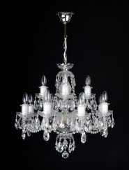 Crystal chandelier 0740-8+4-NK