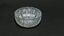 切割水晶碗 - 高5厘米/直径11厘米