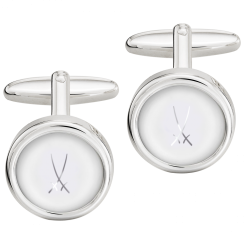 メンズソード CUFFLINKS "Logo MEISSEN Platinum"
