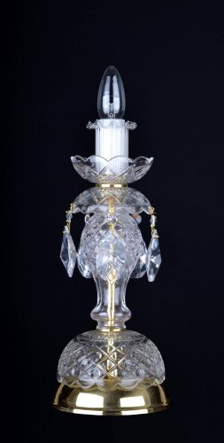 Lámpara de mesa de cristal SE 0740-1-S