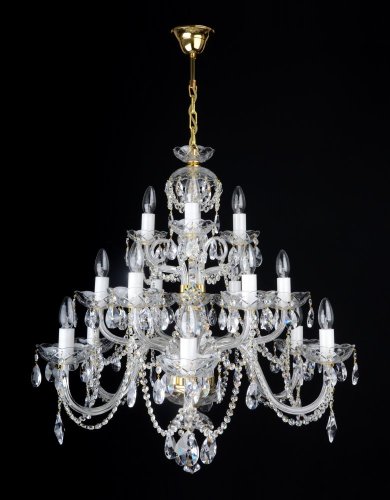 Křišťálový lustr 1190-15-S