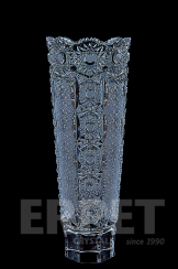 Luxury cut crystal vase