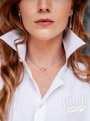 Stříbrný náhrdelník Elena s kubickou zirkonií Preciosa