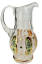 Broušený pozlacený džbán - Výška 29cm/1300ml