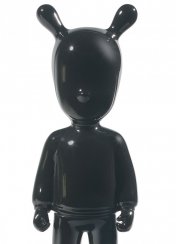 Figurka černého hosta. Malý model