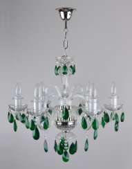 Crystal chandelier 0720-6-NK Green