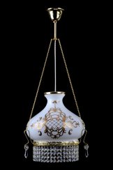 Crystal chandelier 9010-1-RF