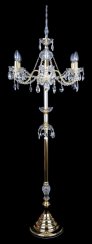 Křišťálová stojanová lampa AK-5030-6-S