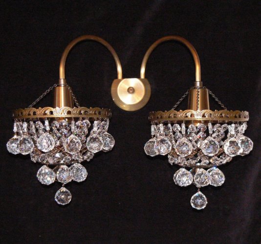 Crystal wallsconce N-7000-2-RPT