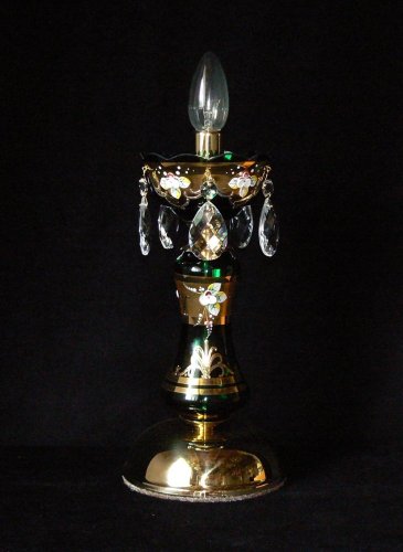 Křišťálová stolní lampa SE0615/1/SM