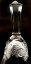Cut crystal bell - Height 9cm