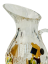 Broušený pozlacený džbánek - Výška 14cm