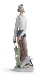 Figurka Dona Quijota ve stoje
