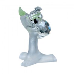 Skleněná figurka Koala na větvi z českého křišťálu Preciosa