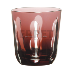 Color crystal glasses - set of 6pcs