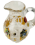 Broušený pozlacený džbánek - Výška 13cm