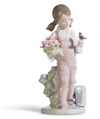 Spring Girl Figurine