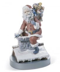Figurka Santy z komína. Limitovaná edice