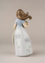 Little Violet Girl Figurine