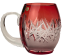 Broušený barevný půllitr - Výška 12cm/500ml