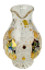 Broušený pozlacený džbánek - Výška 13cm