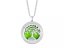 Přívěsek z chirurgické oceli Perfumed Tree of Life, strom života s kubickou zirkonií Preciosa