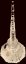 カットクリスタルボトル（香水用） - 高さ14cm