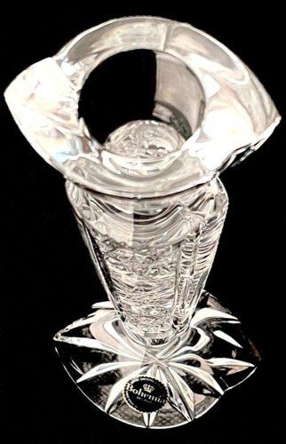 Křišťálový svícen - Výška 14cm