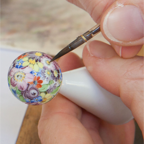 Porcelain Pendant BOULE ROSEGARDEN