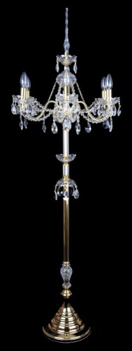 Křišťálová stojanová lampa AK-5030-6-S