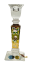 Broušený pozlacený svícen - Výška 18cm