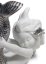 Playing at Sea Mermaid Figurine. Silver Lustre