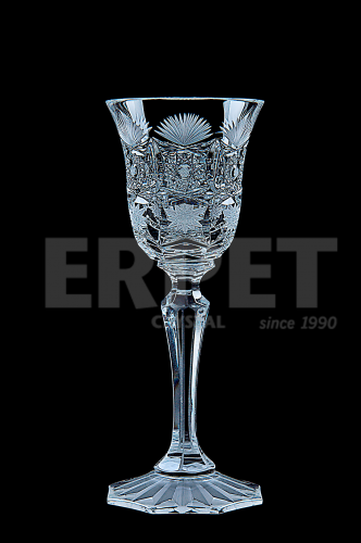 Cut crystal liqueur glasses - set of 2pcs