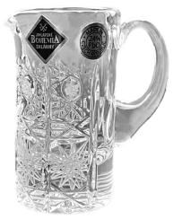 Cut crystal pitcher - miniature - Height 7cm