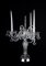 Crystal candleholder 2730-3-RNK