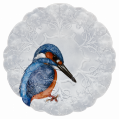 New splendour - Showpiece dish kingfisher