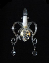 Crystal wallsconce N-0190-1S