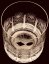 Broušené křišťálové sklenice na whiskey 330ml - set 6ks