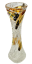 Broušená pozlacená váza - Výška 22cm