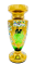 Vase decorated with high enamel - Height 30cm