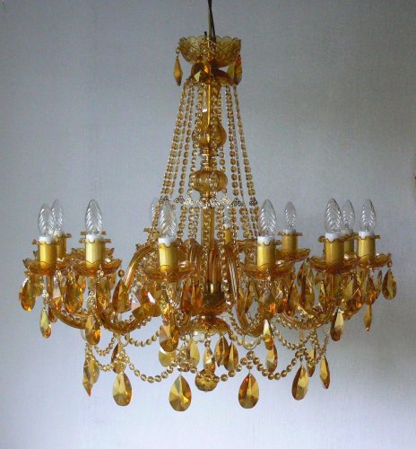 Křišťálový lustr 1740-12-S Ambra