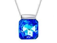 Přívěsek z chirurgické oceli Bella s českým křišťálem Preciosa