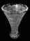 Vase aus geschliffenem Kristall - Höhe 30cm