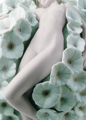 Floral Dreams Woman Figurine